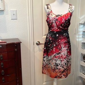 T. Tahari size 6 red dress. Greta condition no flaws!